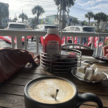Beachside Diner - Outdoor seating and latte - Diners Near Me - St. Augustine, Florida Beachside Diner - Outdoor seating and latte - Diners Near Me - St. Augustine, Florida