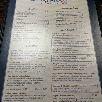 Anaya's Seafood Scratch Kitchen - Menu - Seafood Near Me - Dallas, Texas Anaya's Seafood Scratch Kitchen - Menu - Seafood Near Me - Dallas, Texas
