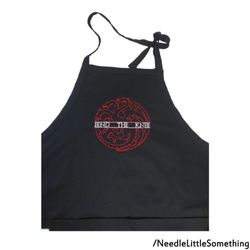 Needle Little Something - These "BEND THE KNEE" aprons make a great gift for any true born Targaryen fans out there. These are great for any cooks.