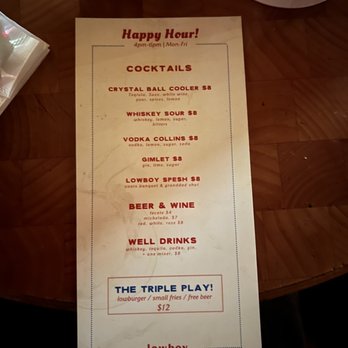 Lowboy - Happy Hour menu - Cocktail Bars Near Me - Los Angeles, California Lowboy - Happy Hour menu - Cocktail Bars Near Me - Los Angeles, California