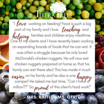 Thera Tree Pediatric Therapy - Feeding Therapy at TheraTree - Occupational Therapy Near Me - Henderson, Kentucky Thera Tree Pediatric Therapy - Feeding Therapy at TheraTree - Occupational Therapy Near Me - Henderson, Kentucky