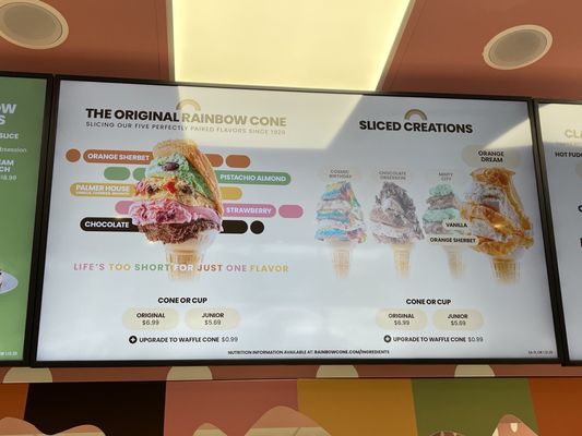 The Original Rainbow Cone by null