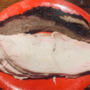 City Barbeque - Two meat plate. Fatty cut brisket is on par with the best of them. - Barbeque Near Me - Huntersville, North Carolina City Barbeque - Two meat plate. Fatty cut brisket is on par with the best of them. - Barbeque Near Me - Huntersville, North Carolina