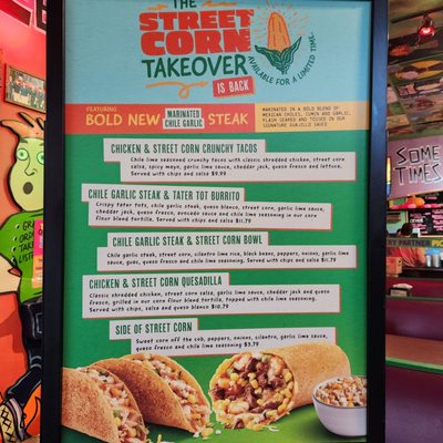 Menu photo 4 Tijuana Flats Jacksonville, FL