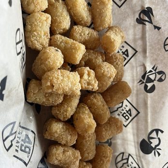 49th State Brewing - Anchorage - Tater tots order - Breweries Near Me - Anchorage, Alaska