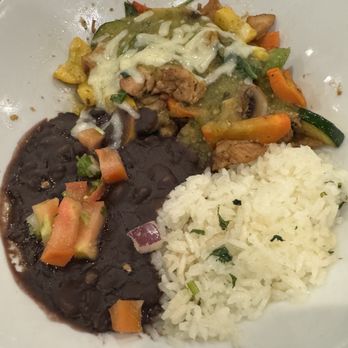 K Macho's - Vegetable burrito, without the tortilla, add chicken - Mexican Near Me - Olathe, Kansas
