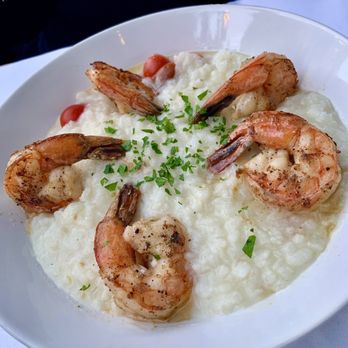 Marché Restaurant - Risotto with Sautéed Prawns & Parmesan Reggiano Cheese - French Near Me - Ross, California Marché Restaurant - Risotto with Sautéed Prawns & Parmesan Reggiano Cheese - French Near Me - Ross, California