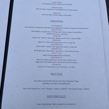 Charleston Distilling - Menu - Distilleries Near Me - Johns Island, South Carolina