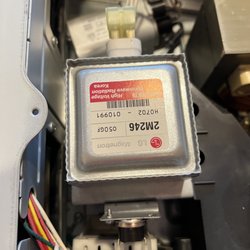 OB Appliance Repair - Magnetron replacement for a microwave!