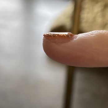 Paris Hair & Nails - Not smoothed out and polish does not cover all of nail - Nail Salons Near Me - Fallbrook, California Paris Hair & Nails - Not smoothed out and polish does not cover all of nail - Nail Salons Near Me - Fallbrook, California