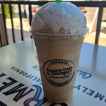 Roberts Ferry Gourmet - cookies n cream shake with espresso added - Ice Cream & Frozen Yogurt Near Me - Oakdale, California Roberts Ferry Gourmet - cookies n cream shake with espresso added - Ice Cream & Frozen Yogurt Near Me - Oakdale, California