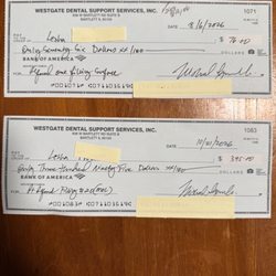 Westgate Smiles - Refund checks for fraudulent billing, and services not rendered.