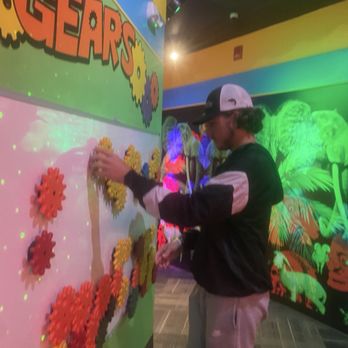 Ripley's - My son playing with the interactive gears. - Mini Golf Near Me - Myrtle Beach, South Carolina Ripley's - My son playing with the interactive gears. - Mini Golf Near Me - Myrtle Beach, South Carolina