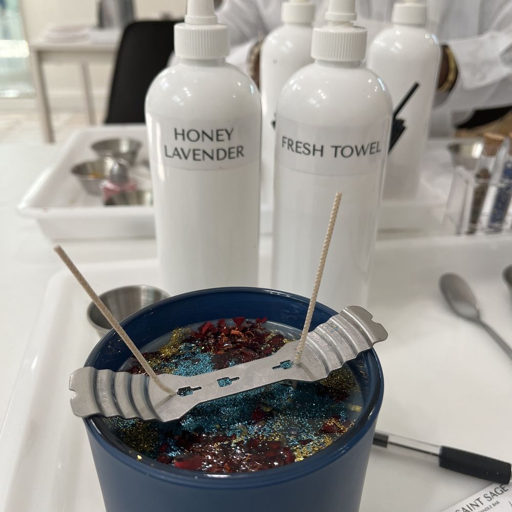 Saint Sage Candle Bar - Making my candle, I chose honey lavender and fresh towel fragrance. Gorgeous scents! - Candle Stores Near Me - Concord, California Saint Sage Candle Bar - Making my candle, I chose honey lavender and fresh towel fragrance. Gorgeous scents! - Candle Stores Near Me - Concord, California