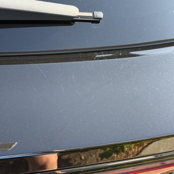 DCH Tustin Acura - medium depth clear coat scratches on the decklid - Auto Repair Near Me - Tustin, California