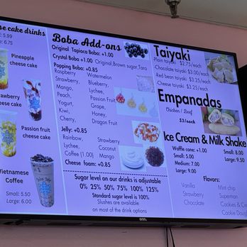 Boba Baby - Menu - Bubble Tea Near Me - Palm Beach Gardens, Florida Boba Baby - Menu - Bubble Tea Near Me - Palm Beach Gardens, Florida