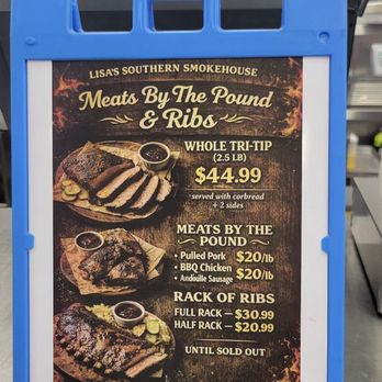 Lisas Southern Smokehouse - Meat by the pound - Barbeque Near Me - Clovis, California