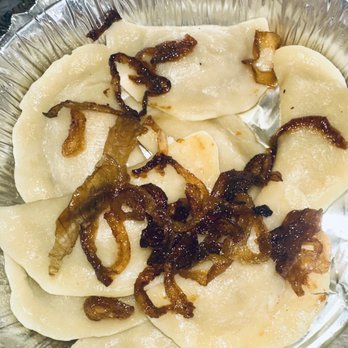 Loft By Hot Potato - Pierogies "Vareniki" with Potato and fried onions - Russian Near Me - Brooklyn, New York Loft By Hot Potato - Pierogies "Vareniki" with Potato and fried onions - Russian Near Me - Brooklyn, New York