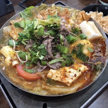Boiling Point - Beef pot, medium spicy with side of rice - Taiwanese Near Me - Hacienda Heights, California Boiling Point - Beef pot, medium spicy with side of rice - Taiwanese Near Me - Hacienda Heights, California