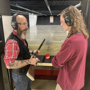 Cody Firearms Experience - Matt demonstration proper safety - Gun/Rifle Ranges Near Me - Cody, Wyoming