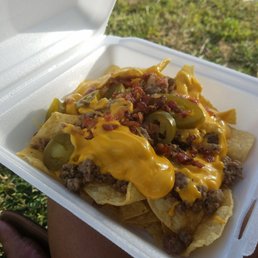 Their bacon cheeseburger nachos at eat the street bacon. It was okay Their bacon cheeseburger nachos at eat the street bacon. It was okay