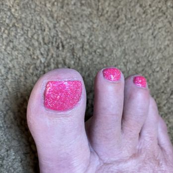 Amy's Nails - Too short and crooked - Nail Salons Near Me - Coos Bay, Oregon
