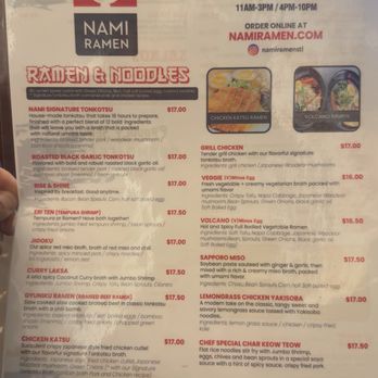Nami Ramen - Ramen Near Me - Saint Louis, Missouri