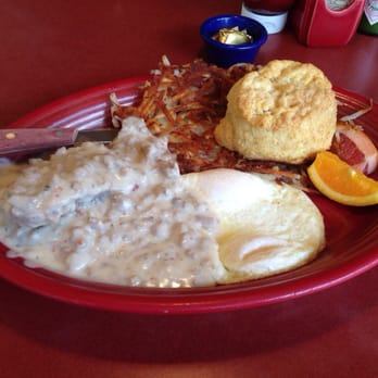 Geraldine's Counter - Chicken fried steak. Add a biscuit for a buck - American Near Me - Seattle, Washington