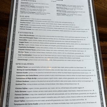 Caló Kitchen + Tequila - Menu - Cocktail Bars Near Me - Costa Mesa, California