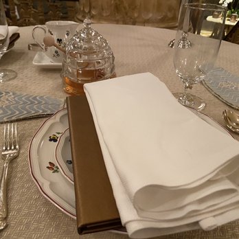 Chez Philippe - Place setting for afternoon tea. - French Near Me - Memphis, Tennessee Chez Philippe - Place setting for afternoon tea. - French Near Me - Memphis, Tennessee