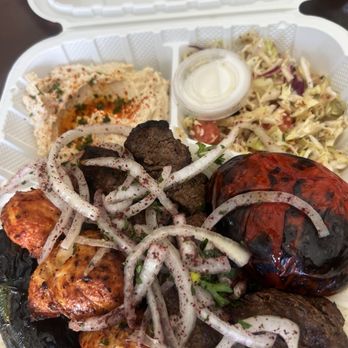 Armani's Mediterranean Cafe - Combination Kebab Plate - Mediterranean Near Me - Palmdale, California