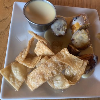 Los Moles - Buñuelos, fried plantains with condensed milk and a small flan. - Mexican Near Me - El Cerrito, California Los Moles - Buñuelos, fried plantains with condensed milk and a small flan. - Mexican Near Me - El Cerrito, California