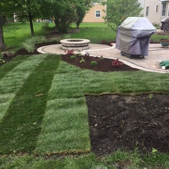 Hope's Landscaping - After: dirt in lower right was left purposely (owner building a garden) - Landscaping Near Me - Aurora, Illinois Hope's Landscaping - After: dirt in lower right was left purposely (owner building a garden) - Landscaping Near Me - Aurora, Illinois