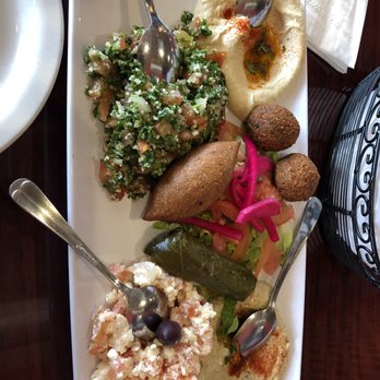 Norma's - Maza plate (comes with kebobs as well) - Middle Eastern Near Me - Cherry Hill, New Jersey Norma's - Maza plate (comes with kebobs as well) - Middle Eastern Near Me - Cherry Hill, New Jersey
