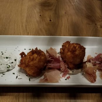 LouVino - Yummy cod fritters! - Southern Near Me - Indianapolis, Indiana