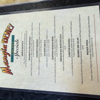 Mangia Bene Cucina - Italian Near Me - Laguna Niguel, California