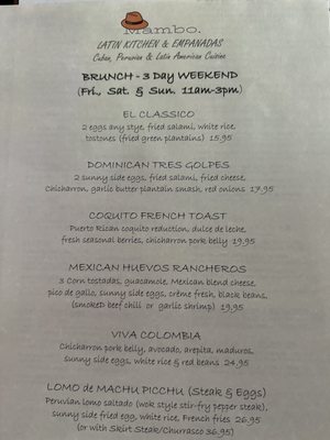 Menu photo 4 Mambo Empanadas Rutherford, NJ