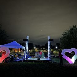 Water Lantern Festival - Newington - Stage and DJ