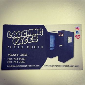 Laughing Faces Photo Booth - Laughing faces Photo Booth business card - Photo Booth Rentals Near Me Laughing Faces Photo Booth - Laughing faces Photo Booth business card - Photo Booth Rentals Near Me