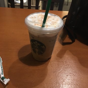 Starbucks - Iced blonde maple pecan latte - Coffee & Tea Near Me - Kailua, Hawaii