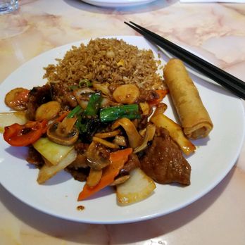 Weihai House - Szechuan Beef with Fried Rice and Egg Roll - Chinese Near Me - Port Orchard, Washington Weihai House - Szechuan Beef with Fried Rice and Egg Roll - Chinese Near Me - Port Orchard, Washington
