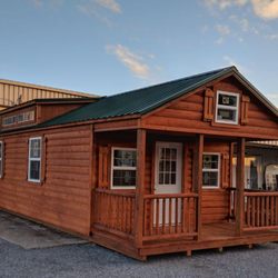 Cherokee Structures - Log Cabin with dormers