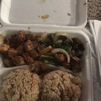 Mulan Japanese - Teriyaki chicken , steak , onions , broccoli and zucchini with fried rice. - Japanese Near Me - Myrtle Beach, South Carolina Mulan Japanese - Teriyaki chicken , steak , onions , broccoli and zucchini with fried rice. - Japanese Near Me - Myrtle Beach, South Carolina