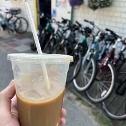 Beach Market & Gale Force Bikes - Cold brew