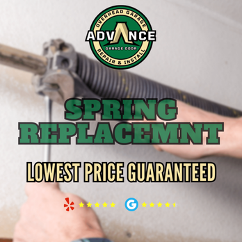 Advance Garage Door - Garage Spring Replacement - Garage Door Services Near Me - Crown Point, Indiana
