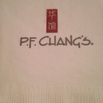 P.F. Chang's - Napkin ;p - Chinese Near Me - Miami, Florida