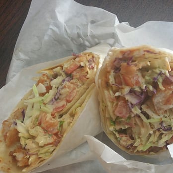 Off The Hook Fish Grill - Fish and shrimp wrap - Seafood Near Me - Whittier, California Off The Hook Fish Grill - Fish and shrimp wrap - Seafood Near Me - Whittier, California