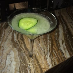 Flutes - Cucumber wasabi martini. A-mazing