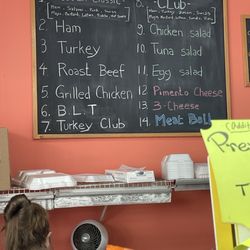 Tasty Heaven Sandwiches - Menu