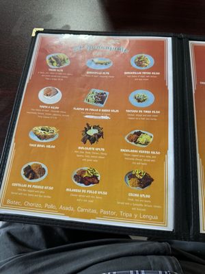 Menu photo 1 El Guanajuato Restaurante Windham, CT
